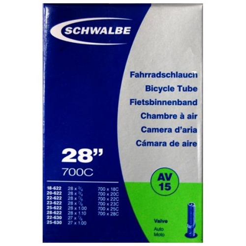 Schwalbe AV15 (700x18C-28C) Schrader Tube