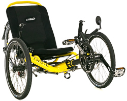 Catrike Trail Folding Recumbent Trike