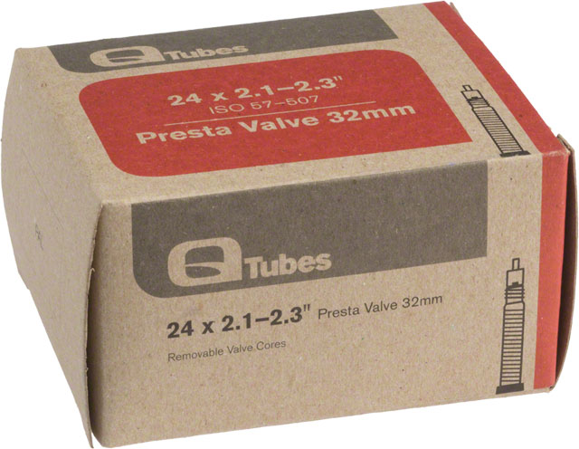 Q-Tubes 24x2.1-2.3 Presta Tube	