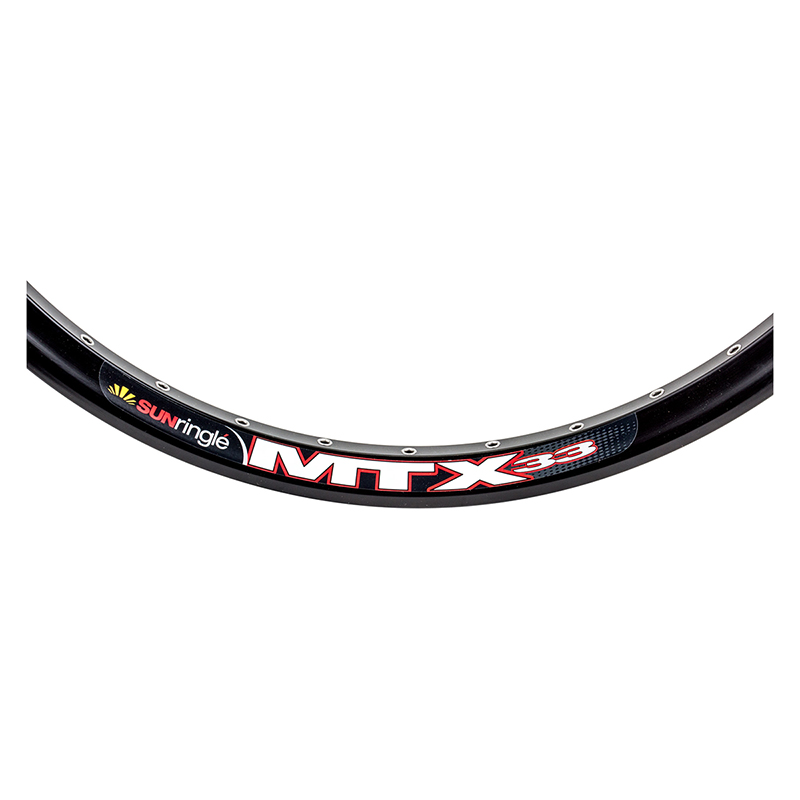 Sun Ringle 24in MTX33 Blk Rim - 36H Schrader Valve