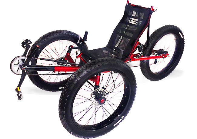 UTCustom Fat Tad Crawler RS - Fat Recumbent Trike