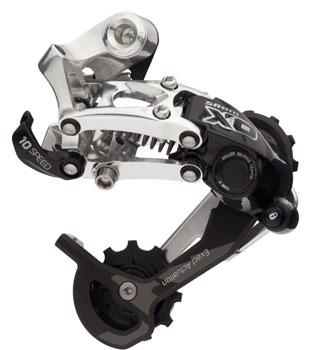 SRAM X0 Type 2 Medium Cage Rear Derailleur - Black/Silver