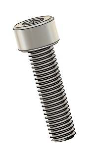 M8 x 30mm Bolt with Socket Head