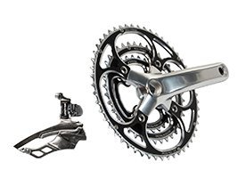 152MM SHORT CRANK (52/39/30) + MICROSHIFT FRONT DERAILLEUR