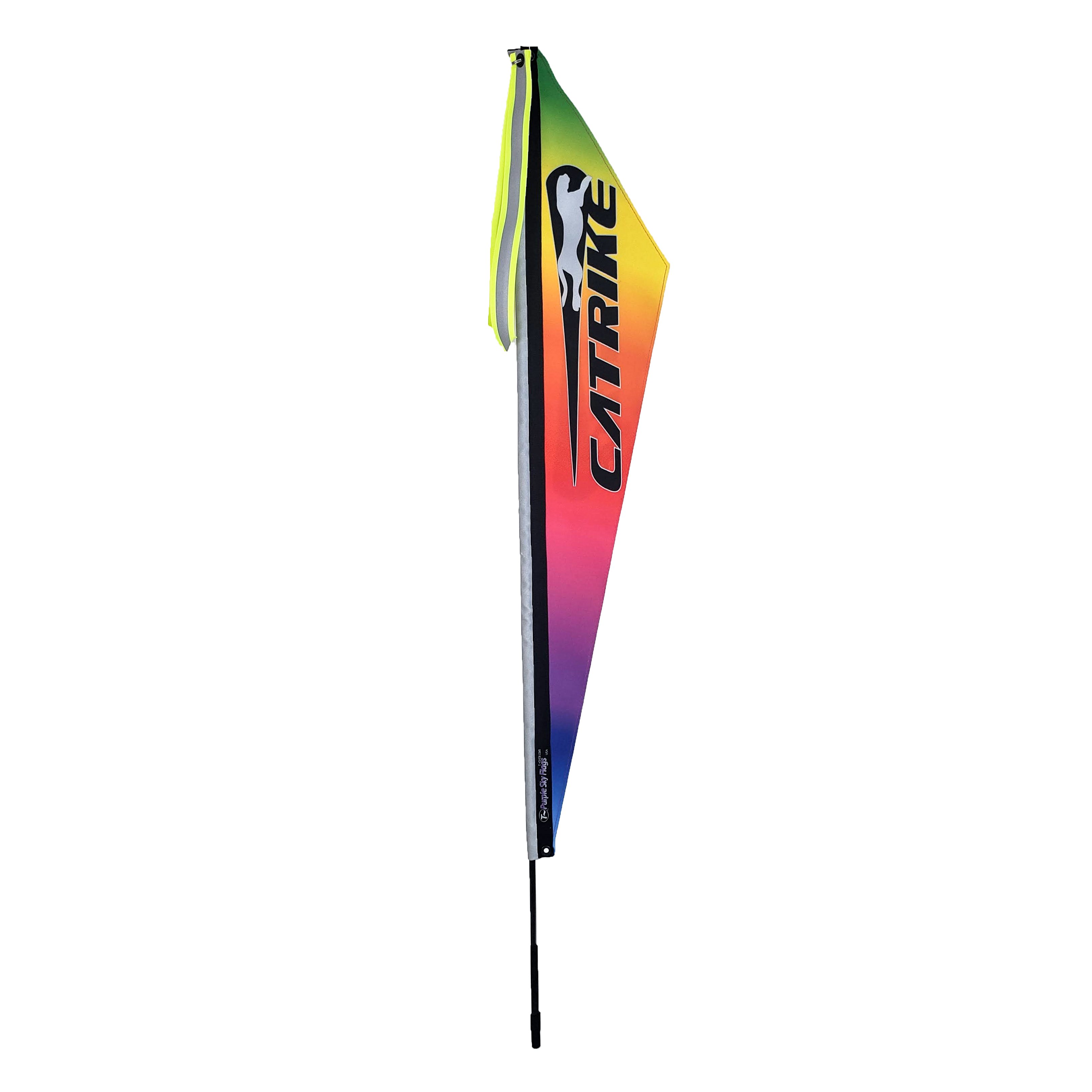 Catrike Purple Sky Full Spectrum Safety Flag