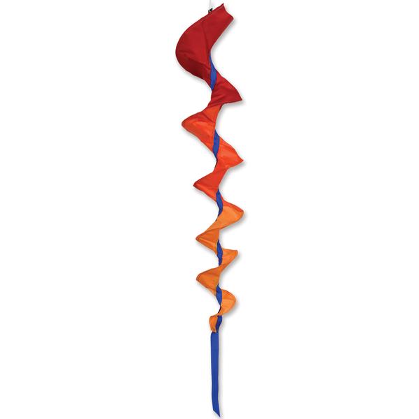 Medium Fusilli Spinning Windsock - Orange Flag