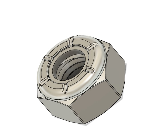 M8 Locknut Stainless Steel 