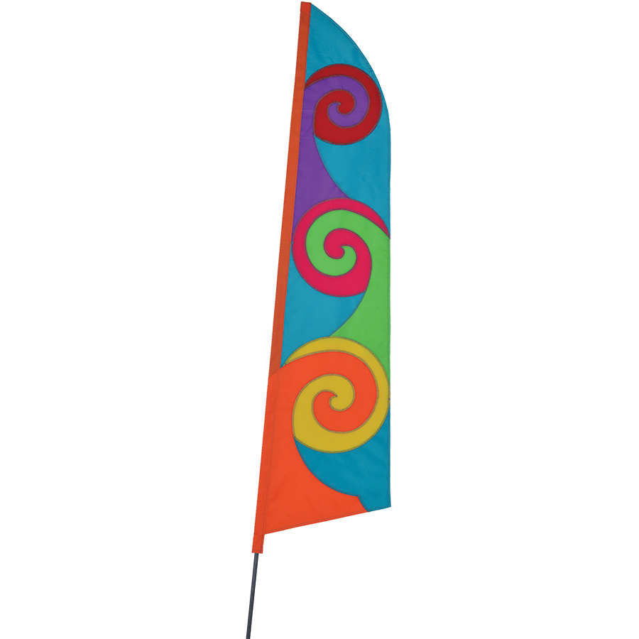 SoundWinds Pop Bike Flag - Aqua