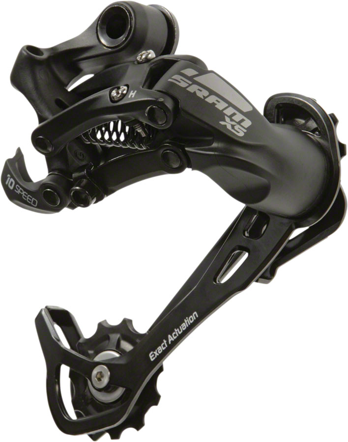 SRAM X5 Rear Derailleur - 10 Speed, Long Cage, Black 