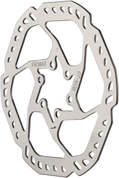 Promax E1 Endurance Disc Brake Rotor - 160mm, 6-Bolt, Silver 