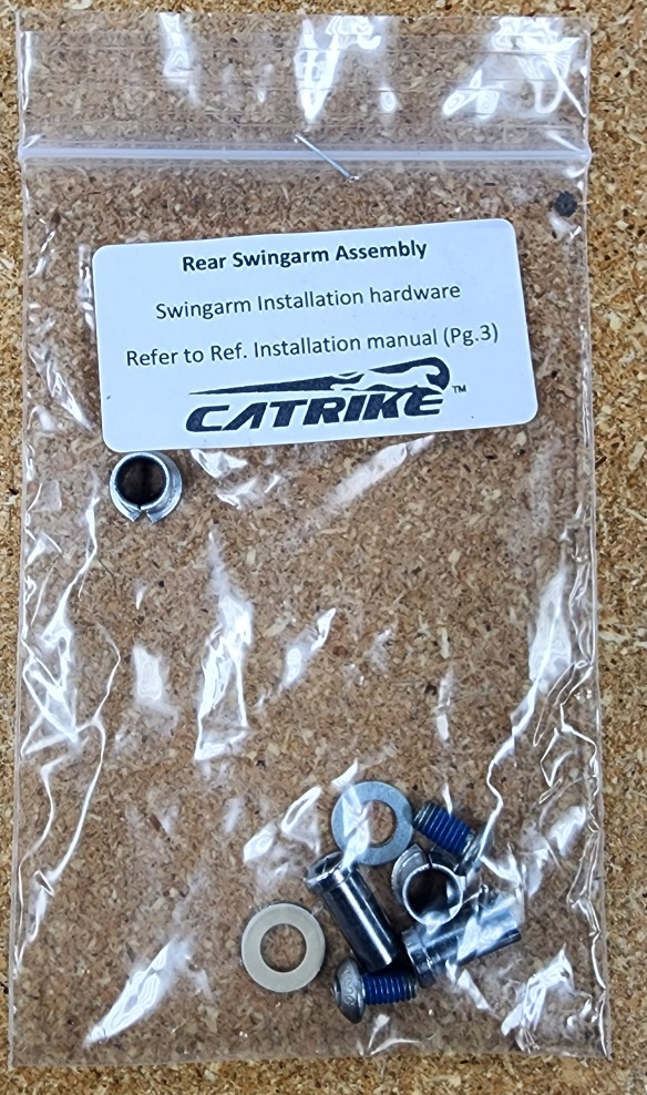 Catrike Factory Swingarm Assembly Hardware
