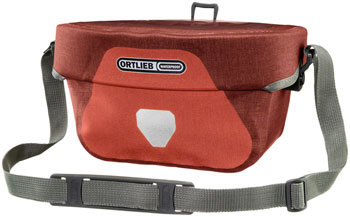 Ortlieb Ultimate Six PLUS Handlebar Bag - Salsa Dark Chili 5L 