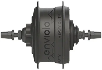 Enviolo CVP Internally Geared Hub - CA Heavy Duty, 40t Spline, 32 Hole, Disc, Black 