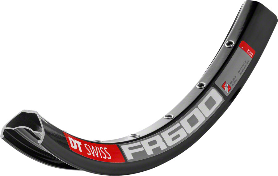 DT Swiss FR 600 26in Tubeless-Ready Disc Rim 36h Black 