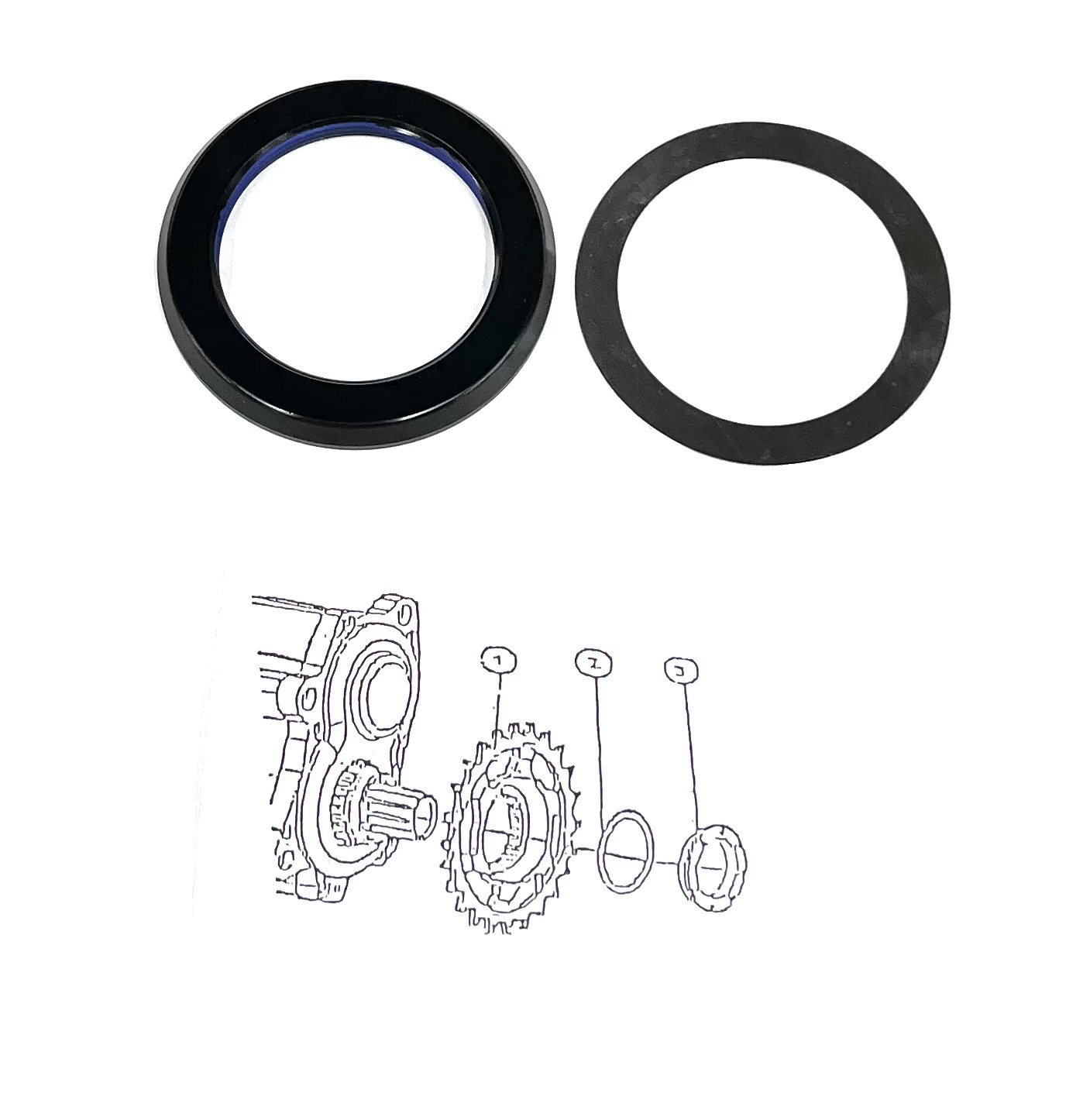 Pinion Lockring Set (P8300)