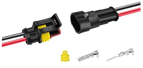 Waterproof Quick Connect 2 way 3 connectors