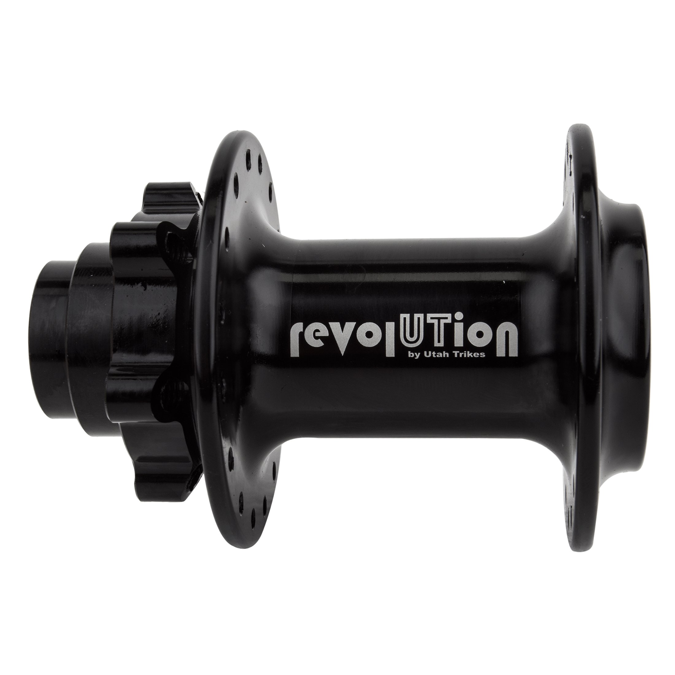 Utah Trikes Revolution 20mm 36H Black Disc Front Hub