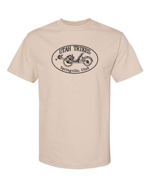 Utah Trikes T-Shirt SAND - Large