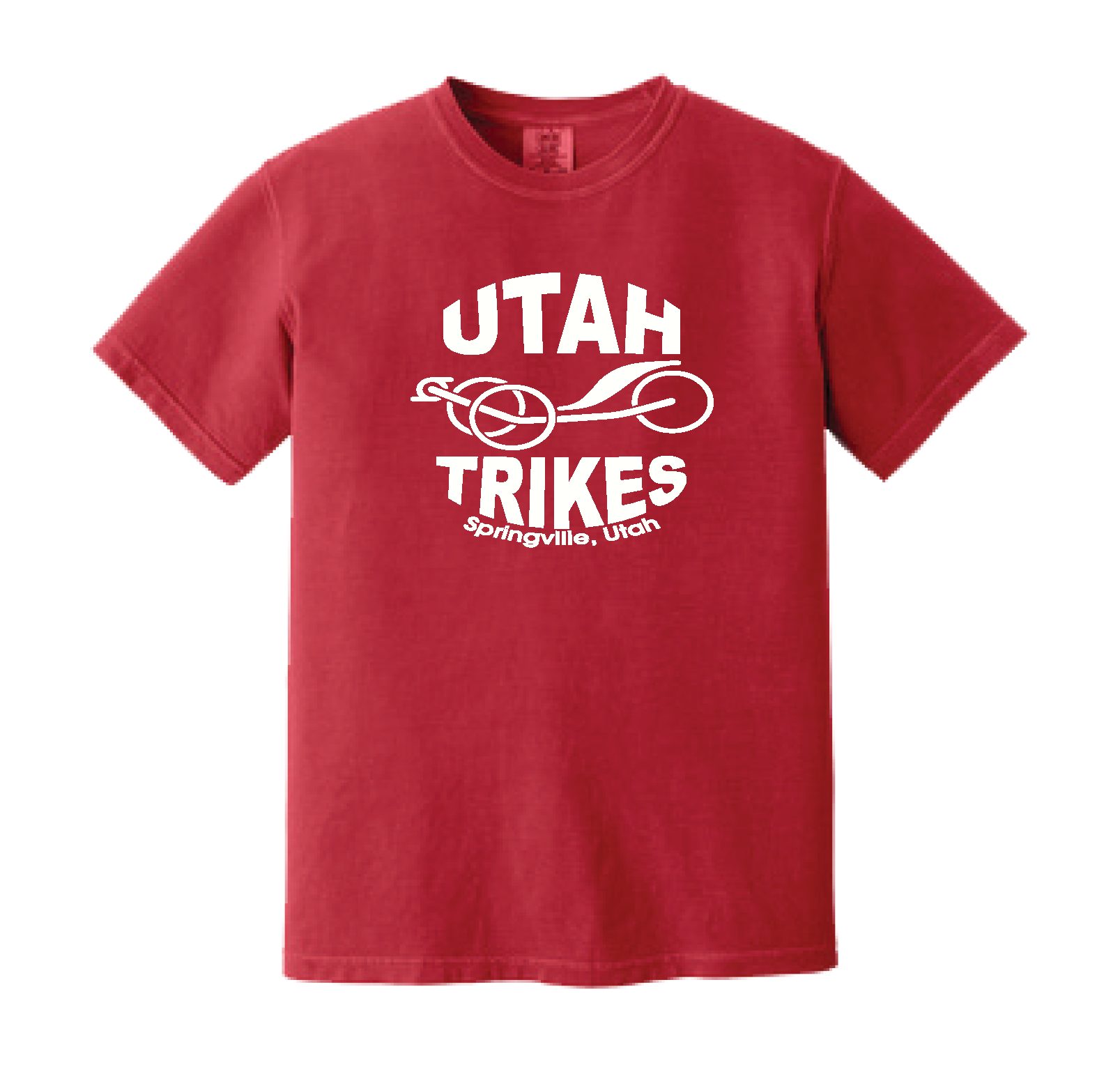 Utah Trikes T-Shirt RED - Medium