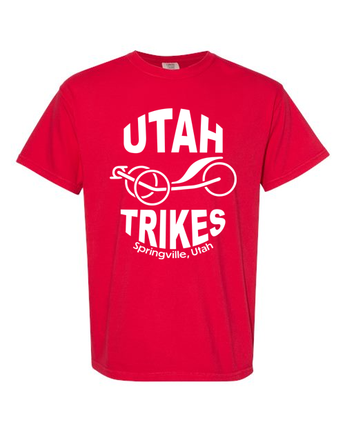 Utah Trikes T-Shirt RED - Small